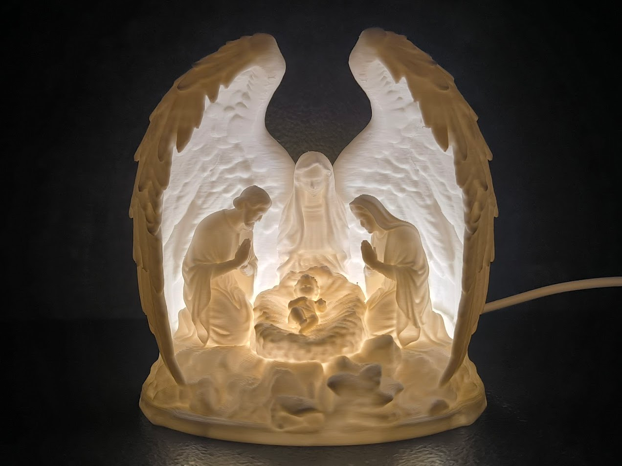 Presépio iluminado